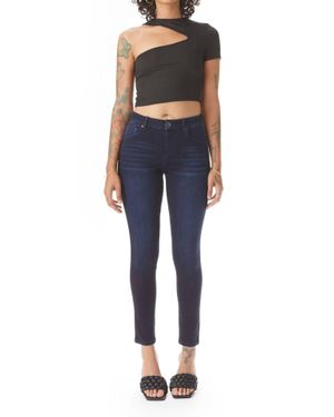 1822 Denim Contemporary Better Butter Madison Ankle Skinny Jeans - Blue