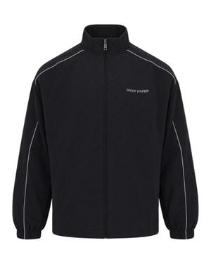 Daily Paper Nylon Profilato Technical Zip Sweatshirt - Blue