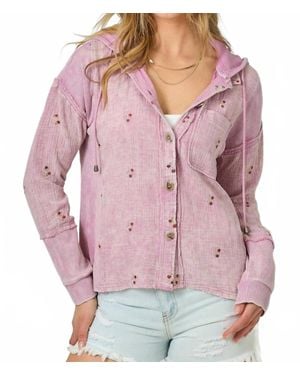 Mystree Morning Mist Jacket - Pink