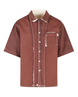 Marni Cotton Shirt - Red