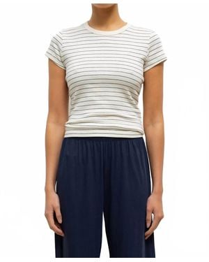 Leset Nando Slim Fit Tee - Blue