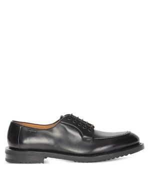 Ferragamo Lace-Up Derby Shoes - Gray