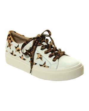 Vaneli Yolen Nappa With Camel Chag - White