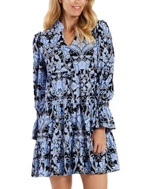 Jude Connally Tammi Tiered Dress - Blue