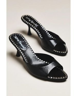 Jeffrey Campbell Spy Kid Kitten Heels - Black
