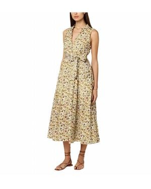 Cleobella Cheyenne Midi Dress - Metallic