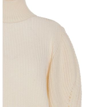 MIXIK Wool Cardigan - Natural