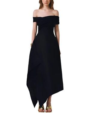 Amanda Royal Midi Dress - Blue