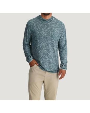 Free Fly Bamboo Lightweight Hoodie - Blue