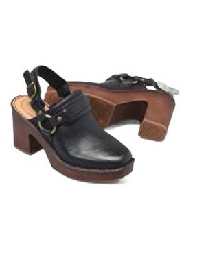 Born Hudson Slingback Clog - Brown