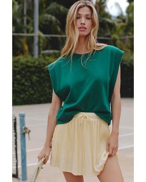 Varley Davina High-Rise Skirt - Green
