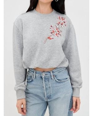 Cinq À Sept Twilight Spark Davini Pullover - Gray