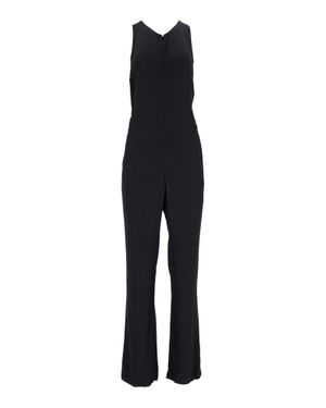 A.L.C. Polyester Back Cut-Out Jumpsuit - Blue