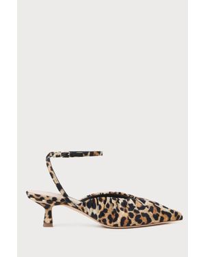 Loeffler Randall Rio Smocked Kitten Heel - White