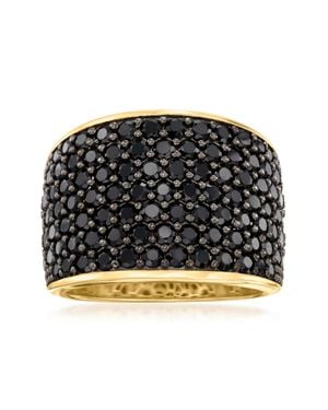 Ross-Simons Pave Spinel Ring - Black