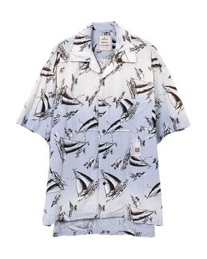 Maison Mihara Yasuhiro Graphic Print Shirt - White