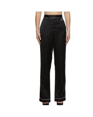 Amiri Pj Straight Leg Tailored Pants - Black