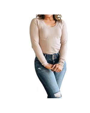 Bluivy The Aligned Base Top - Natural