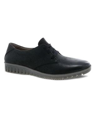 Dansko Libbie Burnished Calf Shoe - Black