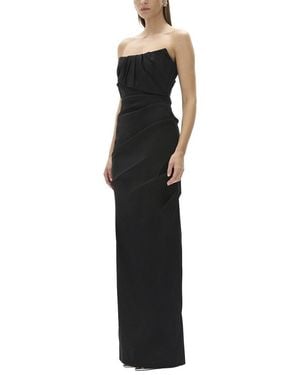 Rachel Gilbert Sienna Fitted Gown - Black