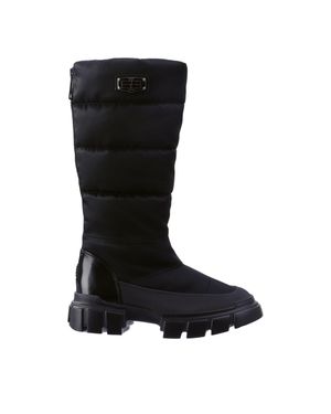 Högl Harvey Mid-Calf Quilted Nylon Boots - Black
