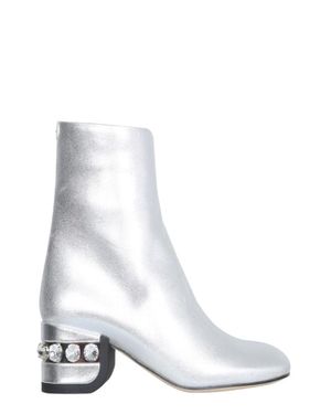 Nicholas Kirkwood 55Jj Crystal Boots - White