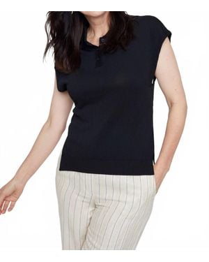 Renuar Modern Ease Polo Top - Blue