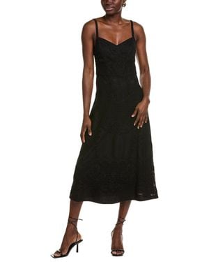 Kobi Halperin Willow Midi Dress - Black