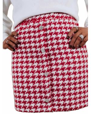 Everyday Chic Boutique The Christine Skirt - Red