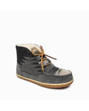 Minnetonka Torrey Laceup Booties - Blue