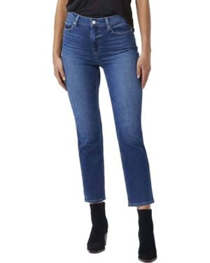 PAIGE Cindy Straight Leg Jeans - Blue