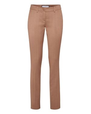 Philipp Plein Pinstripe Chinos Fit Pants - Brown