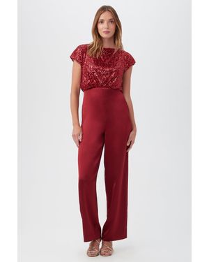 Trina Turk Shimai Jumpsuit - Red