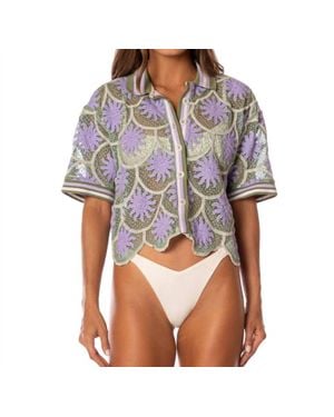 Maaji Golden Sun Solene Shirt - Gray