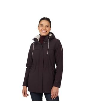 Free Country Freecycle Long Super Softshell Jacket - Black