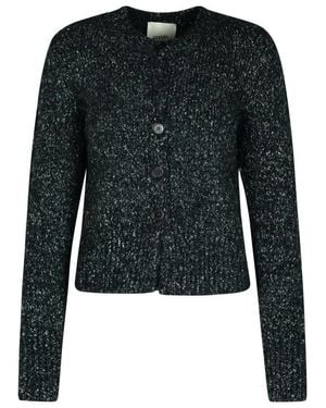 Isabel Marant 'Kathlen' Acrylic Blend Cardigan - Black