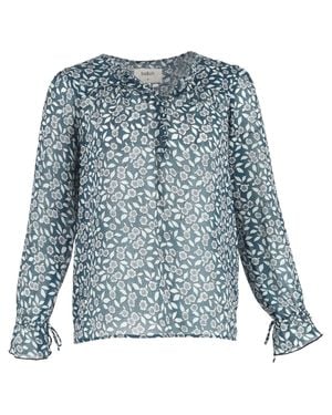 Ba&sh Beatrix Printed Blouse - Blue