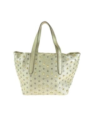 Jimmy Choo Mini Sara Leather Handbag - Green