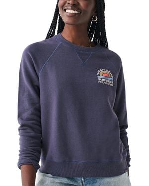 Faherty X Surfrider Sweatshirt - Blue