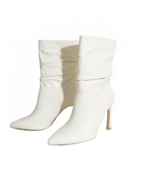 Oasis Society Kali Slouch Boots - White