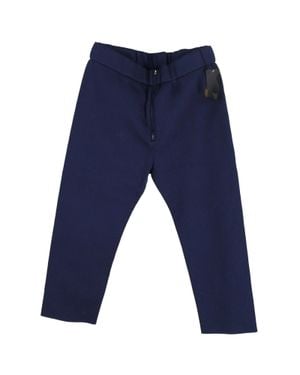Marni Elasticated Zip Pants - Blue