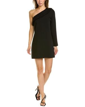 The Kooples One-Shoulder Sheath Dress - Black