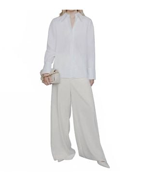 Marella Concealed Button Fastening Shirt - Gray