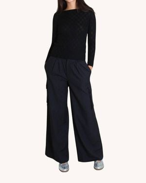 Find Me Now Archie Pinstripe Pants - Blue