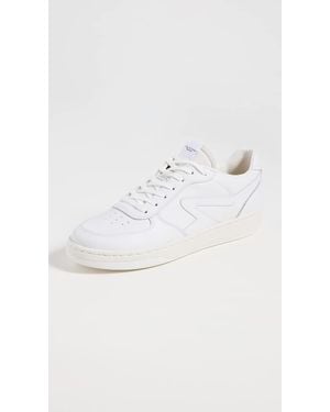 Rag & Bone Retro Court Sneakers, Lace Up Leather Shoes - White