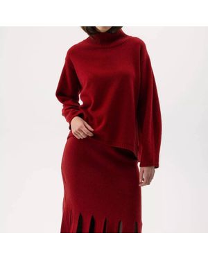 Holebrook USA Veronika Turtleneck Sweater - Red