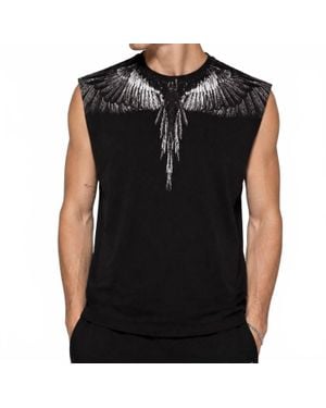 Marcelo Burlon Graphic T-Shirt - Black