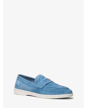 Michael Kors Wesley Suede Loafer - Blue