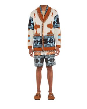 Alanui Icon Jacquard Cardigan - Multicolor