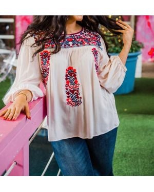 Layerz Clothing Juniper Long Sleeve Top - Pink
